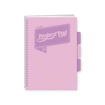Picture of A5 PROJECT PAD SPIRAL NOTEBOOK PINK/LILAC W/3 DIVIDERS 100PG